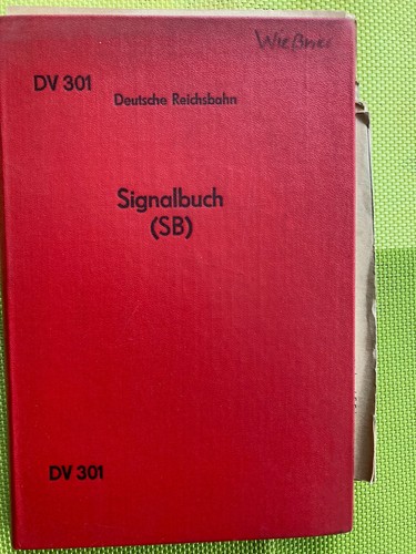 Deutsche reichsbahn signalbuch - deutsche,