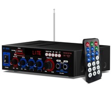 800W Bluetooth Verstärker Vollverstärker HiFi Stereo Amplifier Digital FM USB