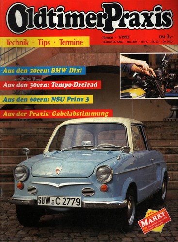 Zeitschrift oldtimer praxis 1 - zeitschrift,