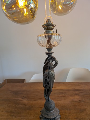 Antike petroleumlampe 1900 - antike, um