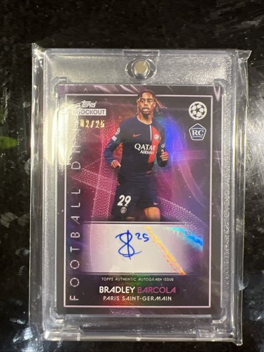Bradley barcola psg rookie - bradley,