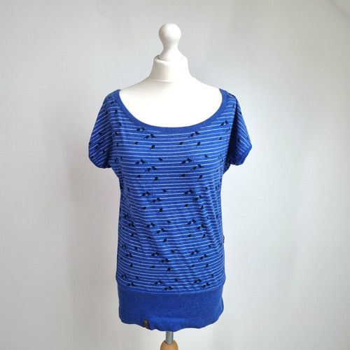 Naketano tunic top blue bird - tunic,