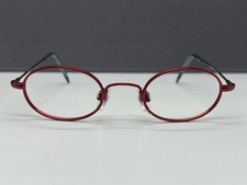 Titanflex Eschenbach Brille Kinder rund rot oval klein 3217