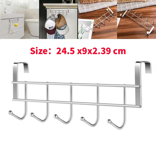 Edelstahl haken schrank tür - edelstahl, 5