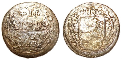 Hessen darmstadt albus - albus, 1703