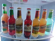 Bacardi breezer Flaschen sammlung alkopops deko bar