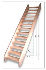 Holztreppe auf Ihr Maß