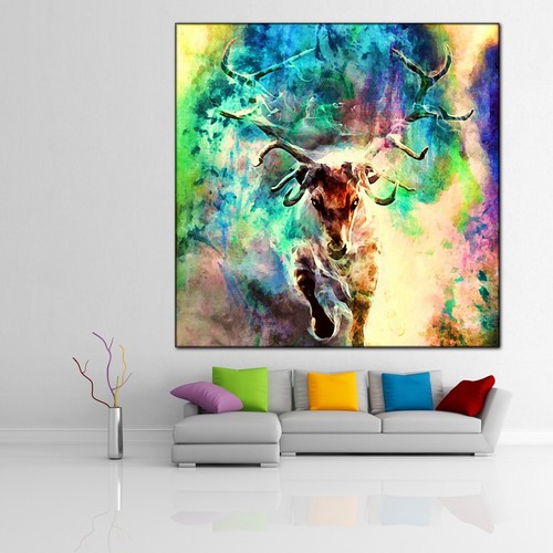 Leinwand bild xxl pop art - bild,