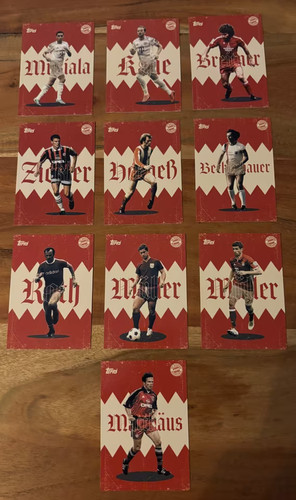 Topps bayern team set - topps, die