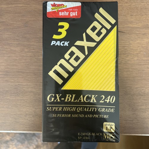 Maxell black 240 - maxell, 3er