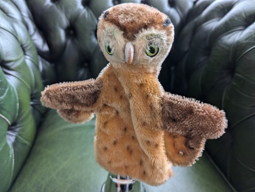Steiff handpuppe eule vintage - handpuppe,