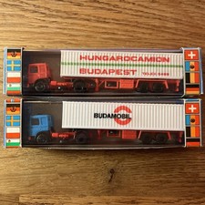 2 X VEB Modell Sattelauflieger