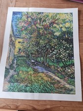 Leinwandbild Der Garten des Hospitals Saint Paul Remy - Vincent van Gogh Museum 