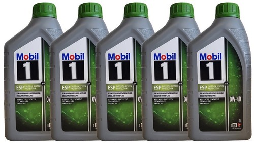 Mobil esp 40 - 0w, motoröl