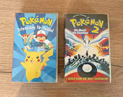 Pokémon vhs videokassetten - pokémon,