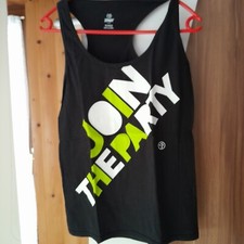 Zumba Trägershirt schwarz  Xlarge