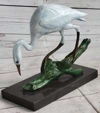 Wathose Vogel Statue Reiher
