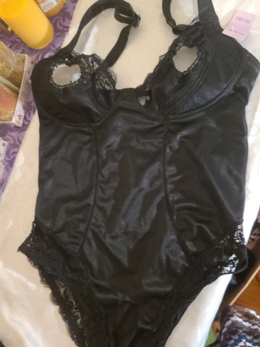 Mieder body ouvert glänzend - ouvert,
