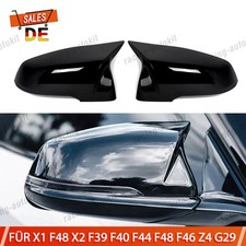 M-Stil Spiegelkappen Gehäuse Glanz Schwarz für BMW F39 F45 F46 F48 F49 F52 G29