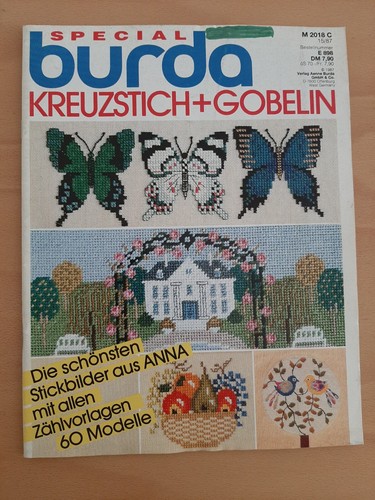 Burda 898 kreuzstich gobelin - burda,