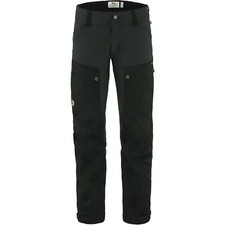 Fjäll Keb Trousers Men  Technische G1000 Berghose mit Stretcheinsätzen  schwarz