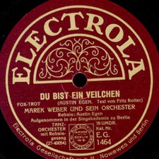 MAREK WEBER & EGEN Du bist ein