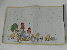 V&B VILLEROY & BOCH - FARMERS SPRING - Platzset , Gobelin, ca. ~32x48cm