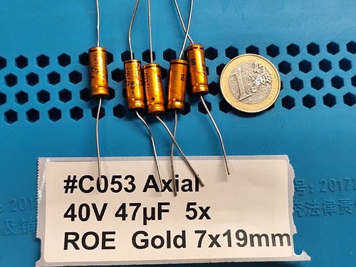 Roederstein gold 47uf - roederstein, w8