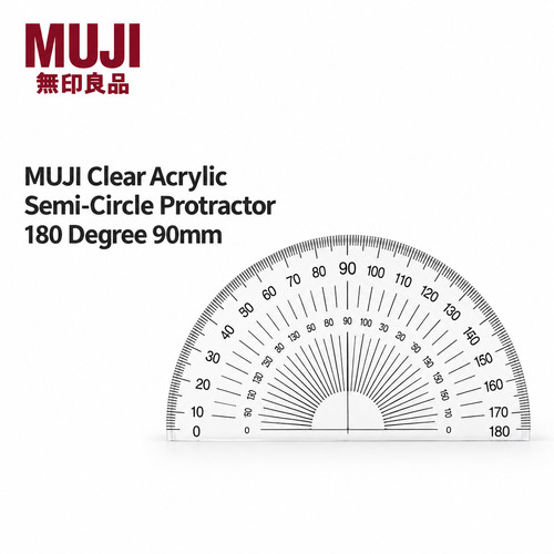 Muji klar acryl halbkreis - acryl,