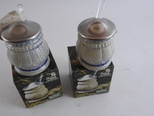 2x WMF Zinn Senftopf Töpfe