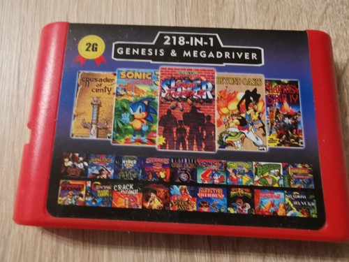 218 spiele modul sega mega - 218,