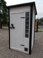 WC Mobiles Toilette, Hölzerne