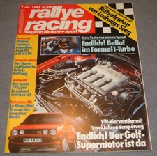Rallye racing golf gti - racing, 7/85