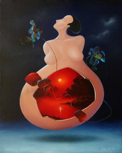Bild 50x40cm leinwand druck - leinwand,