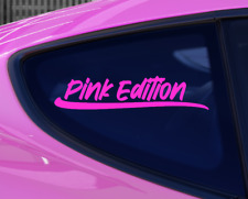 Pink Edition Aufkleber Auto Sticker Tuning JDM Schocker Movie Bike Fun Lkw  