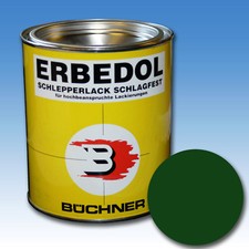 (20,00€/l) 750ml ERBEDOL Farbe Holder grün alt  A10 B12 Traktor Schlepper Lack