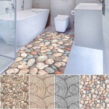 Badematte Weichschaummatte Bad Dusche WC Vorleger Teppich Antirutsch Badläufer