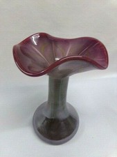 Eisch Glas  Große Vase - lila