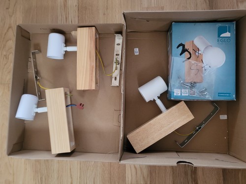 Eglo set wandleuchte - set, 3x