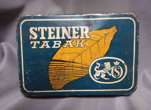 Blechdose steiner tabak - steiner,
