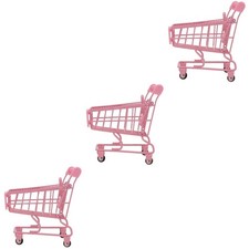  3 Count Puppen Einkaufswagen
