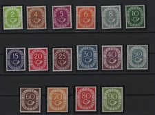 Bund Posthornsatz postfrisch **  mit Fotoattest " Einwandfrei" keine Signatur.