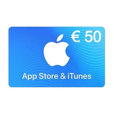 Apple iTunes 50€ Euro Gutschein Guthaben Digital Versand in 30 Minuten