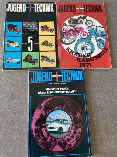 Jugend technik ddr heft - 3x,