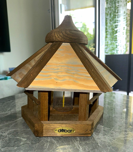 Vogelfutterhaus aus holz - vogelfutterhaus,