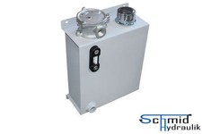 Hydrauliktank 15 Liter Hydrauliköltank schmale Form Ölfass