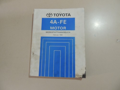 1992 werkstatthandbuch 6l - werkstatthandbuch, 1,6l