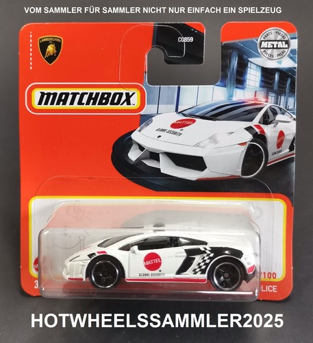 Matchbox lamborghini gallardo - matchbox,