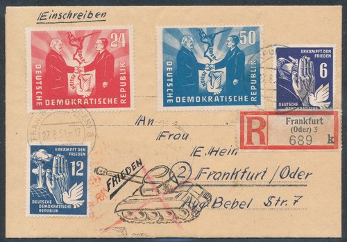 Ddr 276 278 284 - mi.-nr., 276-278