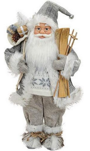 Nikolaus aus kunststoff textil - nikolaus, kunststoff/textil